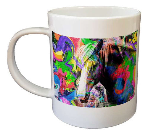 Taza De Plastico Lechuza Ave Con Insomnio Arte Callejero