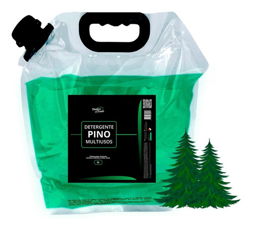 Limpiador C Aceite De Pino Liquido Multiusos Desengrasant 5l