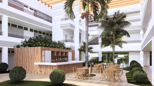 Excelente Oportunidad De Inversión En La Zona De Mayor Revalorización. Apartamento De 1 Habitación Y 2 Baños