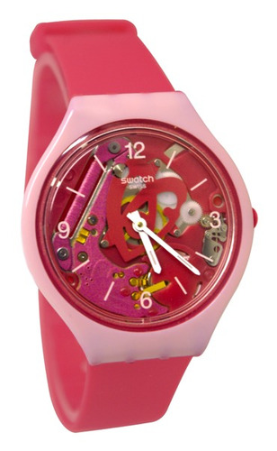 Reloj Swatch Unisex Svop100 Skinamour Rosa Transparente