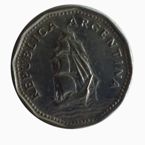 Moneda Argentina 1966 5 Pesos