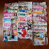 Comprar Lote 15 Revistas Manualidades C\u002Fpapel, Fibro Facil, Sellos E