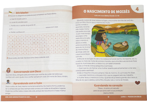Estudando Com A Bíblia | Ntlh | Livro 3 | Pessoas Da Bíblia, De Ntlh. Editorial Sbb, Capa Mole Em Português