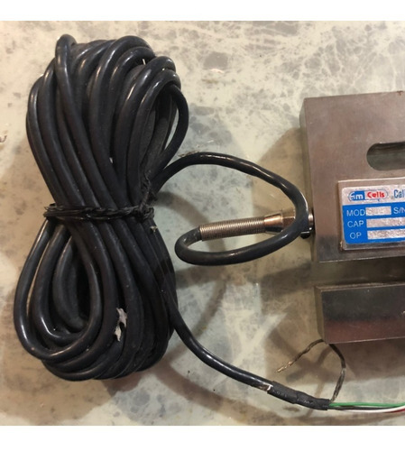 Celda De Carga Tipo S De 10,000 Lb , Marca Am Cells, 3mv/v (Usado)