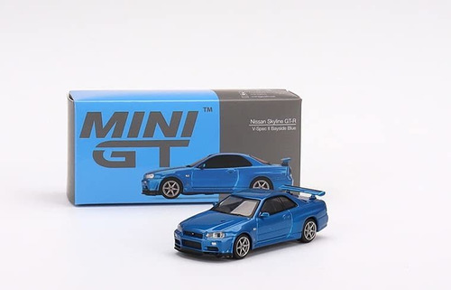 Modelo Automovil Miniatura Para Nissan Skyline Gt-r (r34) Ii