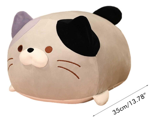 Almohada De Felpa Para Gatos, Peluche De Peluche