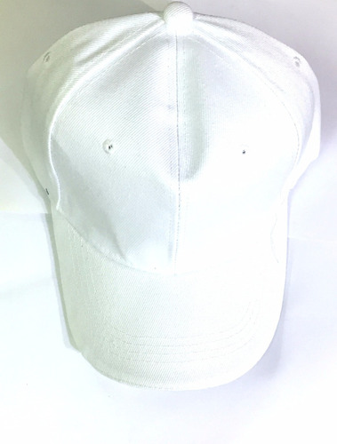 Gorra Unicolor Curva Le Sak-  Blanco