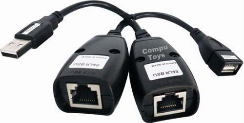 Zupu01 Extensión Para Usb Con Cable De Red  Utp Computoys