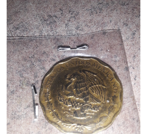 Moneda 50 Cent. 1999 Mexico Km 604