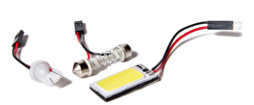 Modulo Placa Cob 21 Led T10 Tubular Plafon Interior Auto