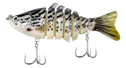 Iscas De Pesca Com Anzol, Iscas Rígidas, Preto E Branco