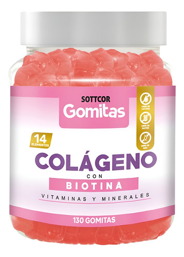 Colageno Con Biotina + Maca Negra Huanarpo Macho Sottcor X2