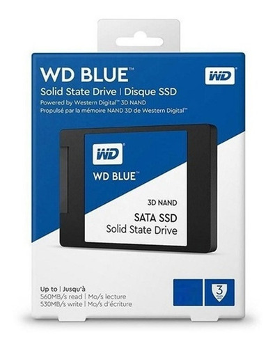 Disco Solido Ssd Western Digital 1tb Sata 2.5'' 7mm Blue Int