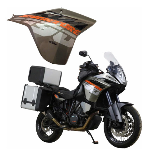 Spoiler Derecho Ktm 1190 Adventure R Plata 2013 2016