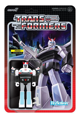 Super7 Reaction: Transformers - Prowl