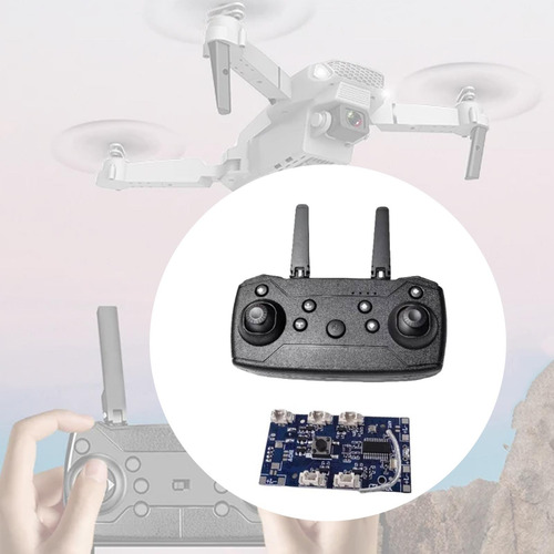 2 Piezas Rc Drone Receptor Placa Y Control Remoto, Rc