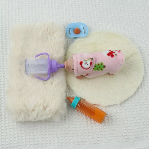 V Cerdo Reborn Con Accesorios, Animales De Silicona,cerdito
