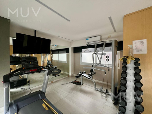 Quesada 2400. Nuñez. Monoambiente Totalmente Equipado Y Amoblado En Edificio Con Full Amenities