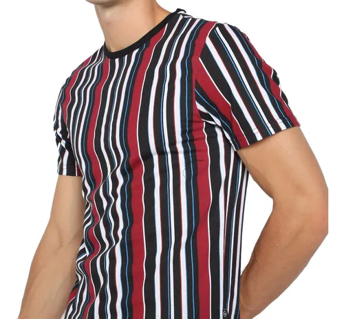 Playera Manga Rewind Hombre