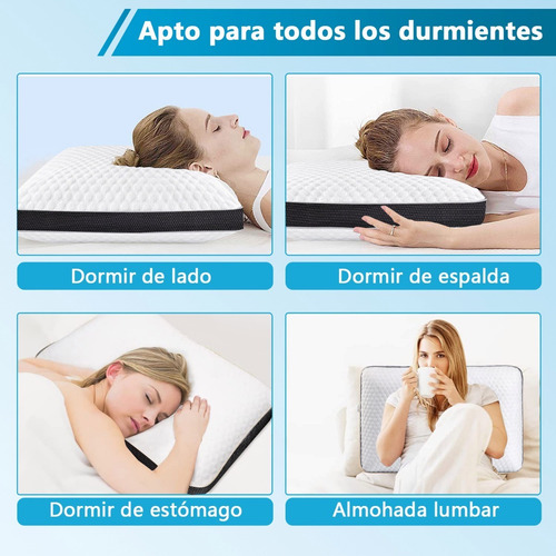 Almohada Cervical De Espuma Viscoelástica De Gel For Cuello