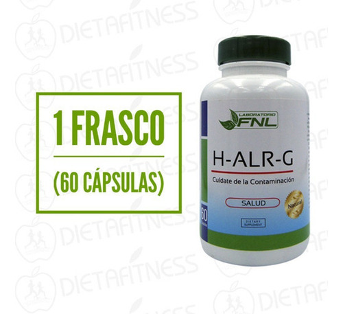 H-alr-g 60 Cápsulas Natural Ortiga Propoleo Radal Vitamina C Sabor Sin sabor