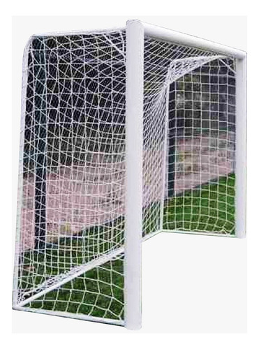 Juego Redes 3,50 X 1,80 Mts Caida 85/100 Cm En 2,5mm Blanco