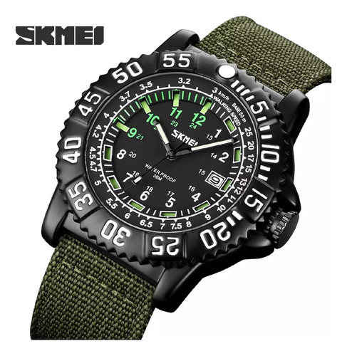 Skmei - Reloj Análogo 9281gn Para Hombre