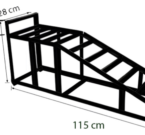 Rampas Para Carro Negro (Usado)