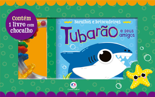 Tubarão e seus amigos de Susie Brooks Editorial Ciranda Cultural Editora E Distribuidora Ltda tapa mole en português 2022