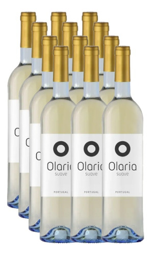 Vinho Branco Olaria Suave Portugal Carmim 750ml Kit 12 Und