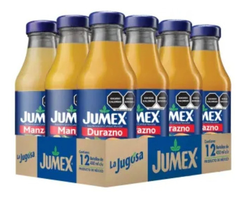 Néctar Jumex Sabores Surtidos 12 Piezas De 450 Ml C/u