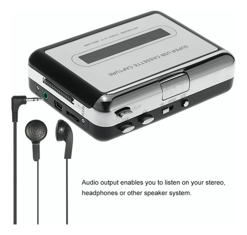 Ezcap Usb Cassette Capture Cassette Convertidor De Cinta A M