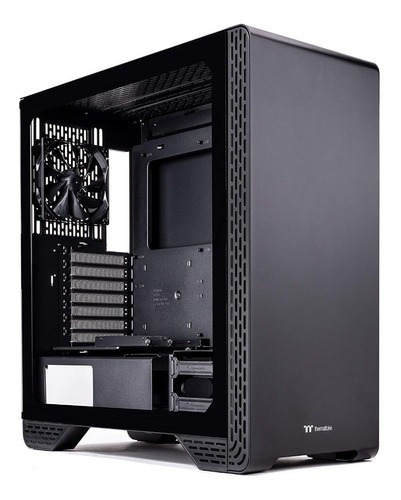 Gabinete Thermaltake S300 Tg Snow Atx Cristal Templado Negro