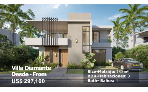 Venta De Villa En Bavaro Punta Cana Entrega Junio 2024