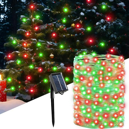 Guirnalda De Luces Solares De Navidad Para Exteriores 98 Pie