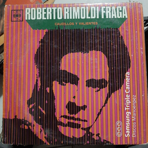 Vinilo Caudillos Y Valientes Roberto Rimoldi Fraga F4
