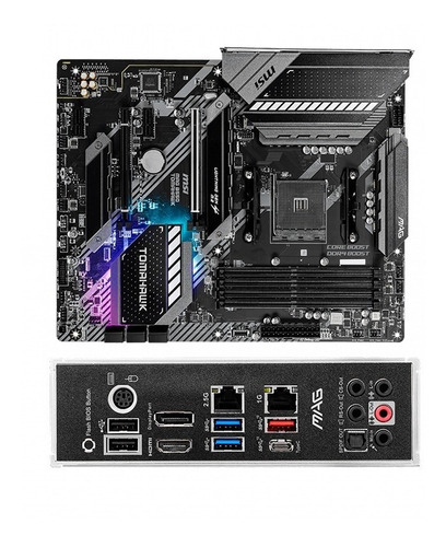 Placa Madre Msi Mag B550 Tomahawk, Amd B550, Am4 Socket