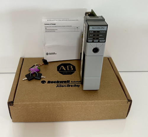 Cpu 1747-l543 C Slc 5/04 Clp Allen Bradley Com Bateria Nova