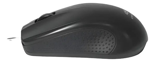 Mouse Usb Preto Com Fio Ms-26bk C3tech Kit 10 Atacado Fio 2m Preto