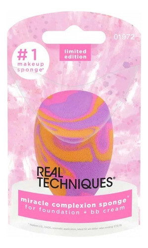 Esponja Para Base Real Techniques Real Techniques Ed.limited Cor Roxo