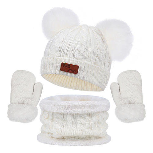 /conjunto De Gorro, Bufanda Y Guantes De Invierno Para Niños