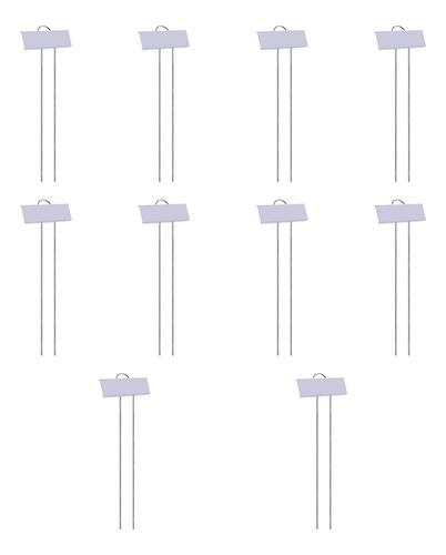 Etiquetas De De Metal De 10x Plantación De Plántulas