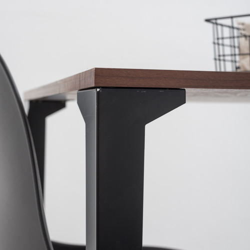 Patas X4 Mesa Escritorio Facil Instalación 74cm Mite Color Negro