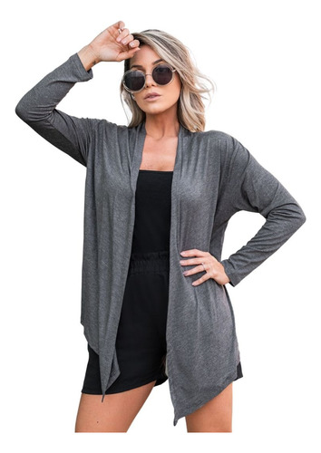 Kimono Cardigan Feminino Casaco Casaquinho Evangelico