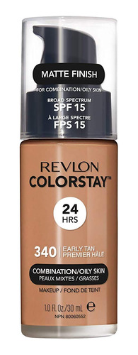 Base Revlon Colorstay Para Piel Mixta/grasa 340 Ea