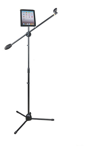 Venetian Ip-771 Pie Mic Boom Con Soporte Tablet iPad Jirafa 