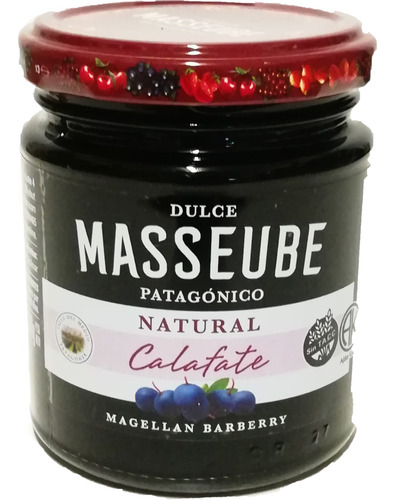 Dulce De Calafate Natural Masseube Sin Tacc 212 Gr