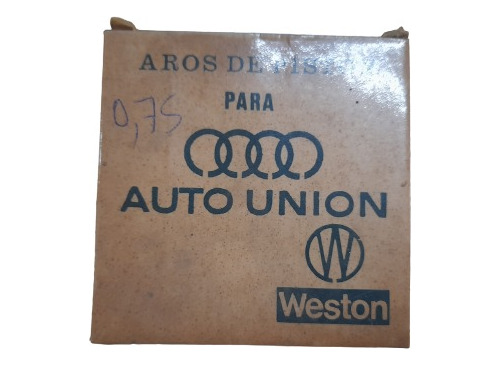 Juego De Aros Dkw Auto Unión 1000 0.75