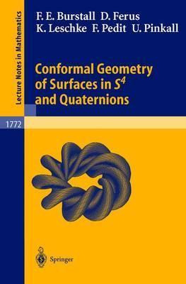 Libro Conformal Geometry Of Surfaces In S4 And Quaternion...