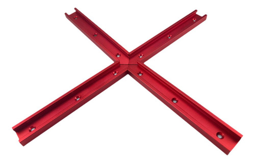 4 Piezas De Carpintería T Pistas T Slot Para El Rojo